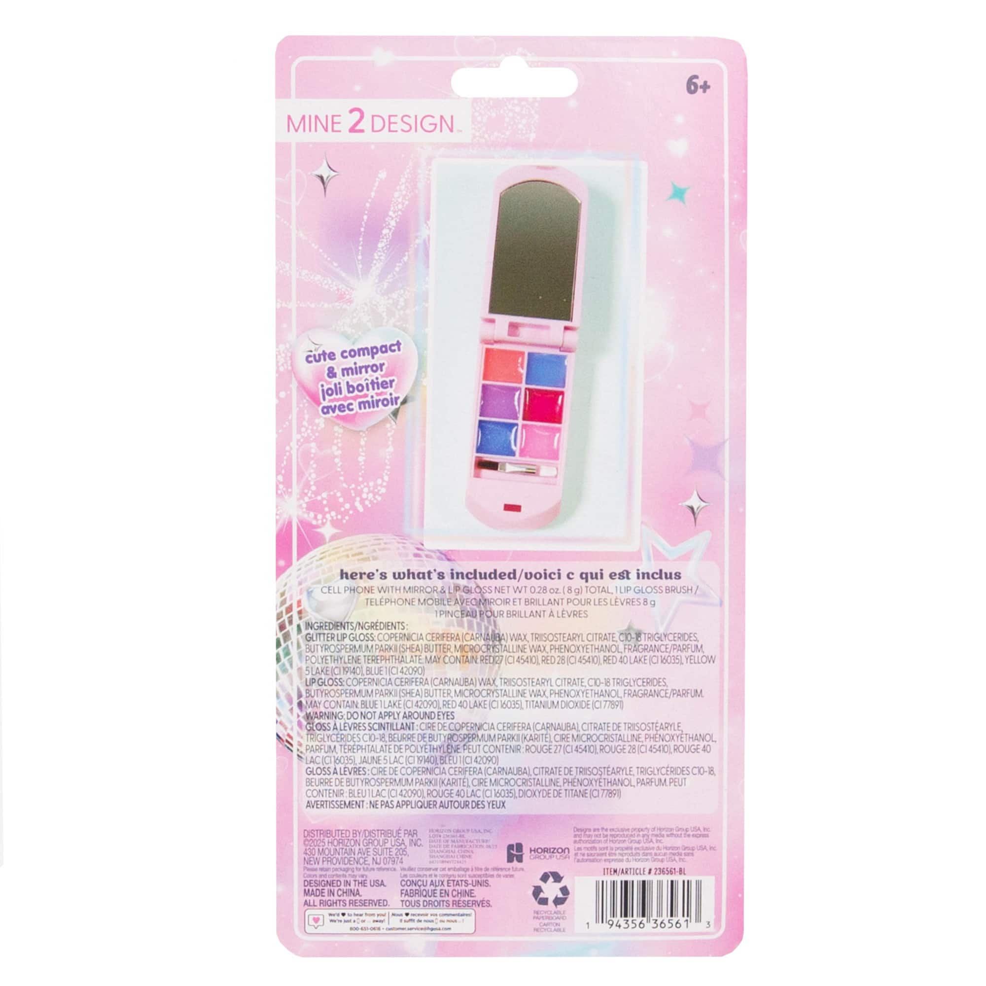 Mine 2 Design Cell Phone Lip Gloss